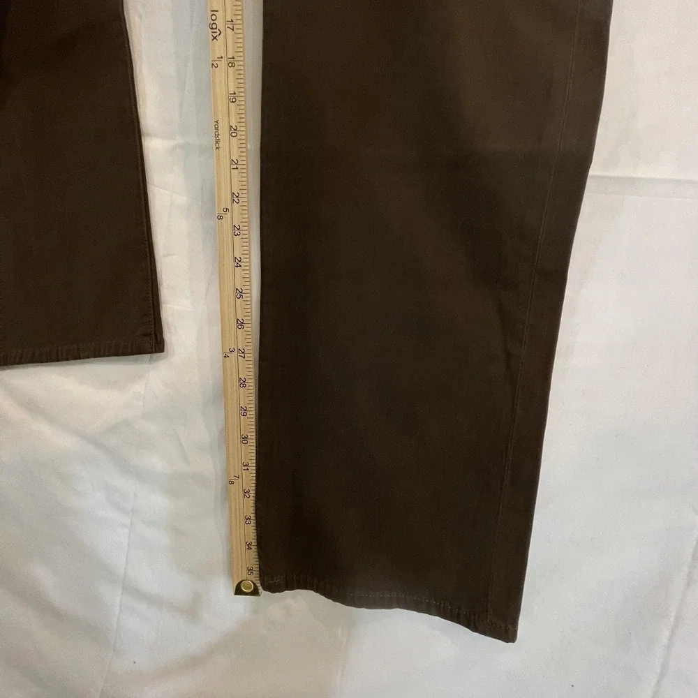 NWT, DL1961 Jeans Mens 40x36 Dark Brown Vinn Casual Straight Stretch Twill Pants